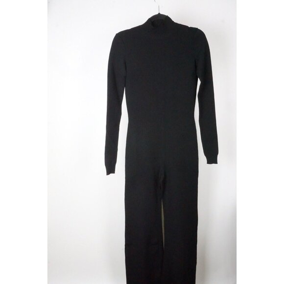 Giorgio Armani Pants - Giorgio Armani Open Back Solid Black Romper Sz 2 US 38 BRAND NEW